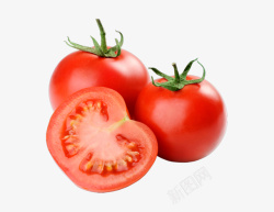 沾水的西红柿3素材
