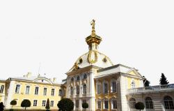 金莲花广场景点圣彼得堡高清图片