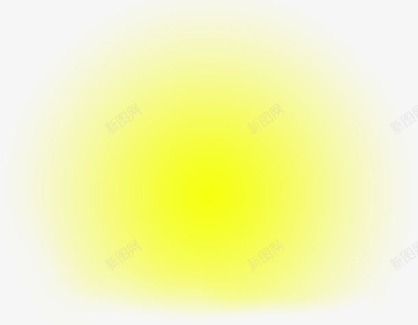 黄色效果光晕效果图png免抠素材_新图网 https://ixintu.com 光晕 效果 效果图 设计 黄色