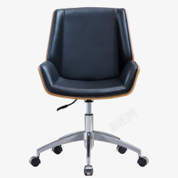 实木会议老板椅简约现代升降电脑椅高清图片