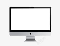 电脑屏黑色边框苹果电脑屏幕卡通高清图片