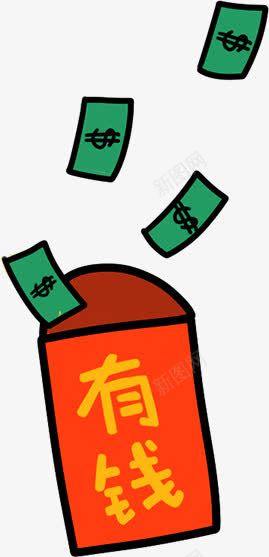 庆典恭喜卡通红包金钱图标png_新图网 https://ixintu.com 代金券 卡通标签 喜庆节日 矢量节日 红包 节日 节日图标 节日图片 财富 钱