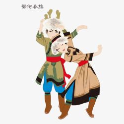 鄂伦春族民族民族文化高清图片