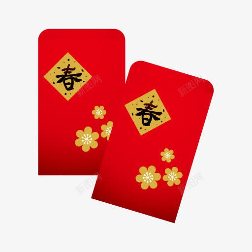 红包卡通红包装饰png免抠素材_新图网 https://ixintu.com 卡通 红包 装饰