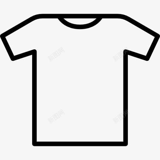 空白T恤图标png_新图网 https://ixintu.com t恤线图 半袖 布 时装 服装 空白T恤 衬衫