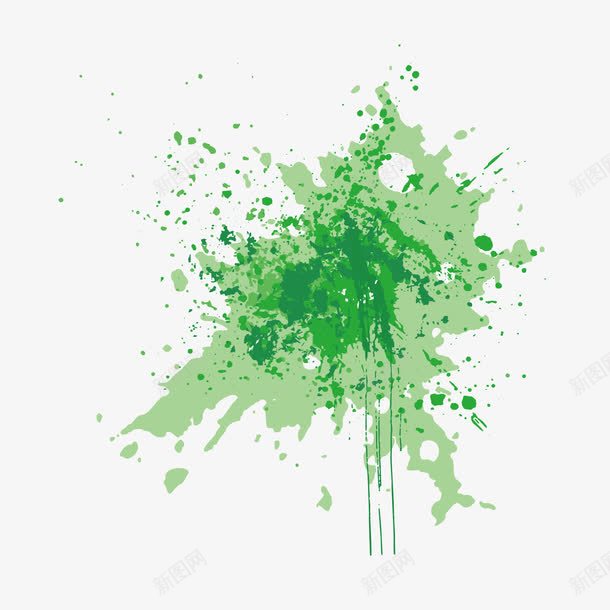绿色油漆喷绘污渍png免抠素材_新图网 https://ixintu.com 喷绘 墙体喷绘图 污渍 油渍 油漆 绿色