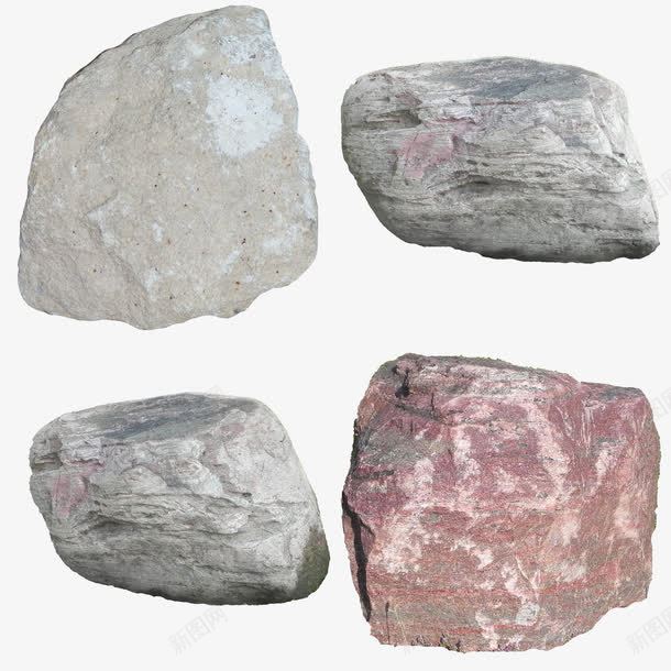 石头岩石png免抠素材_新图网 https://ixintu.com 地表 地面 堆石块 岩石 石块 石头