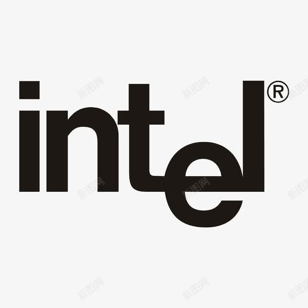黑色intel电脑logo标志图标png_新图网 https://ixintu.com intel logo标志 字母 排版 英文 黑色
