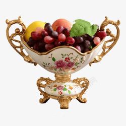 欧式水果盘欧式奢华水果盘高清图片
