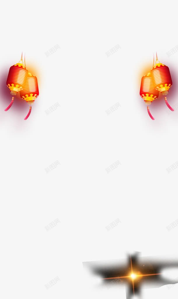 中国风灯笼png免抠素材_新图网 https://ixintu.com 发光的灯笼 喜庆的灯笼 漂亮的灯笼 点亮的灯笼 热闹气氛 节日的灯笼 风吹的灯笼