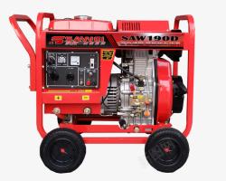 红色电焊机不锈钢金属焊接机高清图片