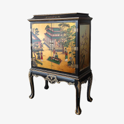 衣柜工艺中国风复古式家具高清图片