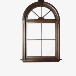 木质欧式窗户素材