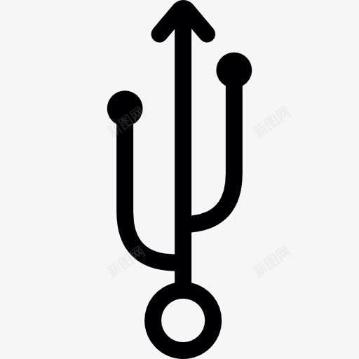 USBconecction图标png_新图网 https://ixintu.com 接口 箭头 连接
