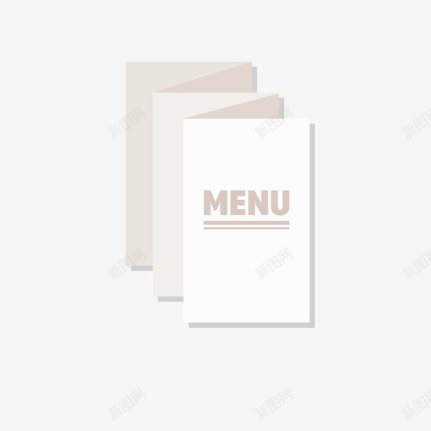手绘新餐厅图标png_新图网 https://ixintu.com 卡通手绘 图标 手绘折页 折页 菜单 装饰图