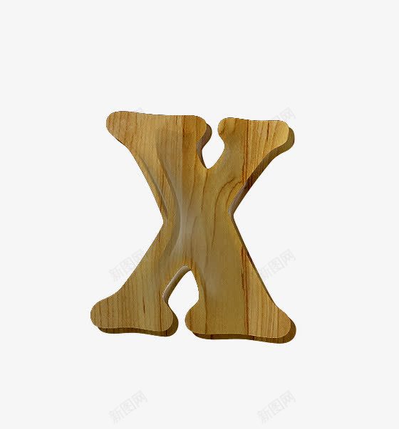 木纹字母xpng免抠素材_新图网 https://ixintu.com 创意字母 木纹字母数字 立体