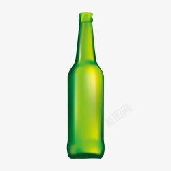 矢量玻璃瓶啤酒瓶高清图片
