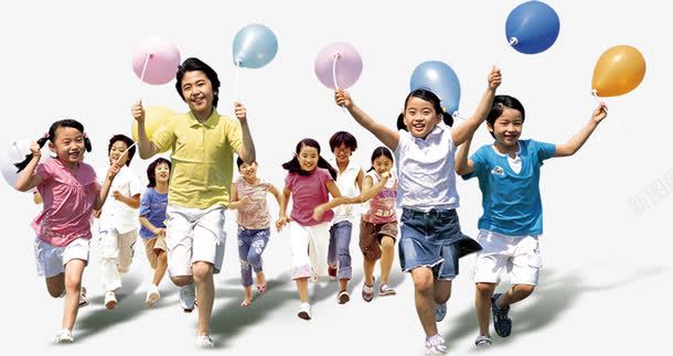 可爱欢乐儿童气球美景png免抠素材_新图网 https://ixintu.com 儿童 可爱 欢乐 气球 美景