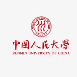 中国人民大学标志矢量图素材