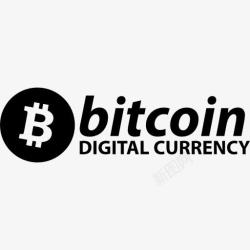 BitcoinBitcoin的数字货币的标志图标高清图片