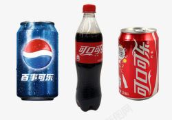 瓶装可口可乐可乐瓶集锦高清图片