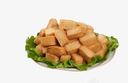 豆腐美食食品豆制品鱼豆腐高清图片