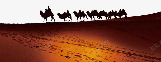 企业文化骆驼队伍png免抠素材_新图网 https://ixintu.com 企业团队 企业文化 沙漠 骆驼