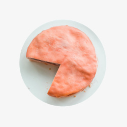 提拉米酥粉色提拉米苏蛋糕高清图片
