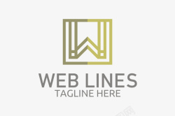 精工字网站黄绿色的logo图标高清图片