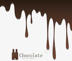 融化的巧克力巧克力高清图片