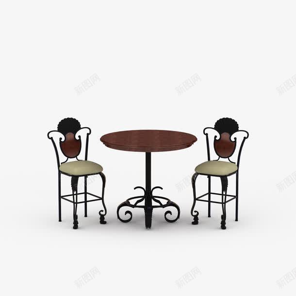 棕色欧式咖啡桌椅png免抠素材_新图网 https://ixintu.com 咖啡桌 咖啡桌椅 桌子 桌椅 棕色咖啡桌子 棕色桌 棕色桌子 棕色欧式咖啡桌椅