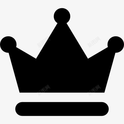 皇冠图标png_新图网 https://ixintu.com 形状 接口和视频 皇冠 皇室 皇家 符号 黑色