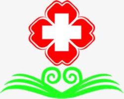 红色红十字医院展板素材