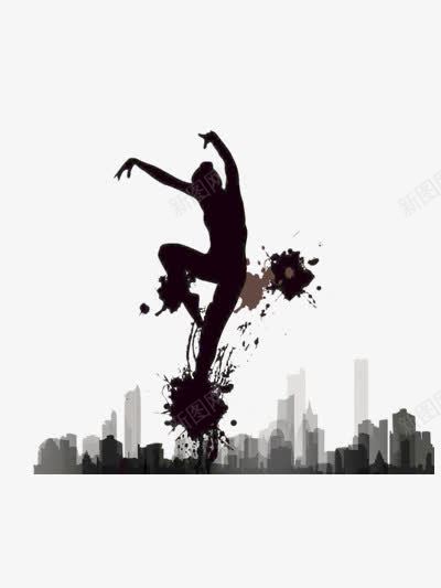水墨画舞者png免抠素材_新图网 https://ixintu.com 优美 水墨画 舞者 舞蹈 舞蹈招生海报设计元素 舞蹈社团招新海报元素 艺术 跳舞