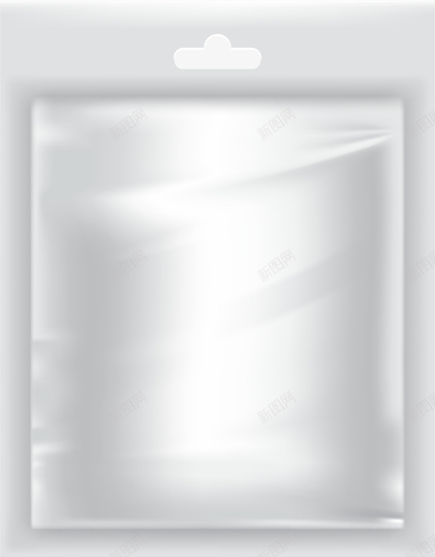 手绘透明包装矢量图ai_新图网 https://ixintu.com 包装袋 塑料包装 密封包装 手绘 透明包装 矢量图