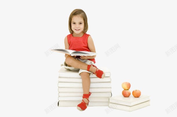 看书的人png免抠素材_新图网 https://ixintu.com 坐着的人 坐着的小朋友 坐着读书 小孩子 看书