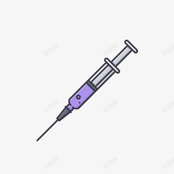 打针用的卡通注射器png免抠素材_新图网 https://ixintu.com 医药 手绘疫苗打针插画 打针 生物医药 生物医药产业 生物医药展板 生物医药广告 生物医药整容 疫苗打针