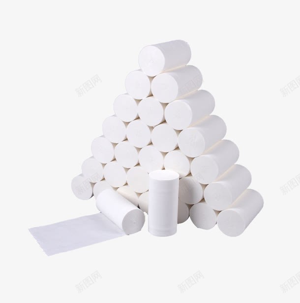 一堆餐巾卷纸png免抠素材_新图网 https://ixintu.com 卫生纸 卷纸 圆柱子 圆柱形 白色
