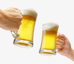 庆祝啤酒节啤酒干杯高清图片