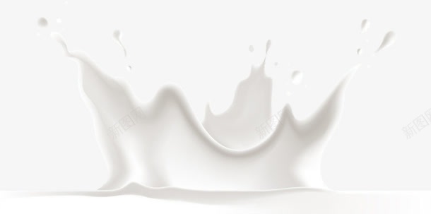 飞溅的牛奶白色背景图png免抠素材_新图网 https://ixintu.com 牛奶 白色 背景 飞溅