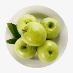美味苹果素材一盘美味苹果高清图片