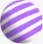 彩色的糖果png免抠素材_新图网 https://ixintu.com 条纹 球形 糖果 紫色 装饰