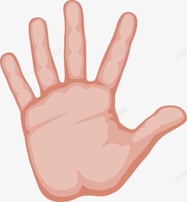 张开的手指png免抠素材_新图网 https://ixintu.com 卡通手 卡通手图 卡通竖拇指 可爱手指 手势 手型图 手姿势 手指 手掌 拇指 矢量手