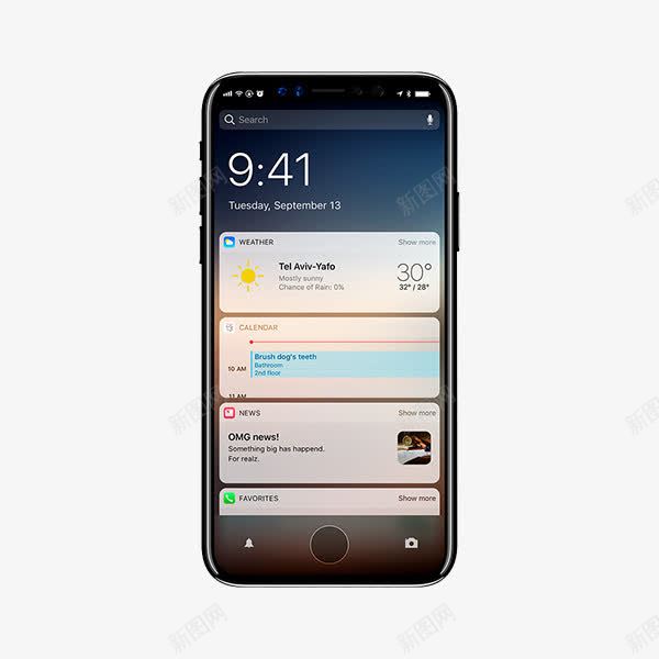 iPhone8正面png免抠素材_新图网 https://ixintu.com AI X iPhone iPhone8 iphone 乔布斯 人脸识别技术 全面屏 宣传单 技术 未来 苹果8 苹果8plus 苹果X 超视网膜 面部识别 预售