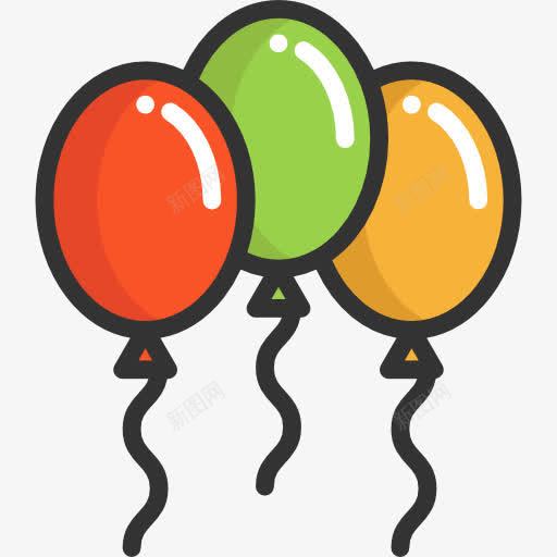 气球图标png_新图网 https://ixintu.com 庆祝 新年 杂项 气球 狂欢 生日 聚会 装饰