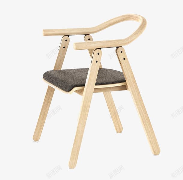 木色条形简约椅子png免抠素材_新图网 https://ixintu.com 坐位 坐席 座位 木色 条形 椅子 简约