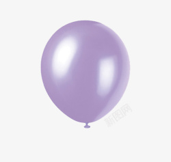 一个气球一个紫色气球高清图片