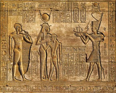 古埃及文字壁画雕刻背景