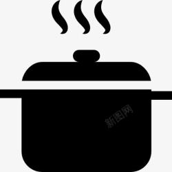 烹饪锅火锅图标高清图片
