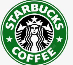 演变星巴克咖啡标志图标高清图片